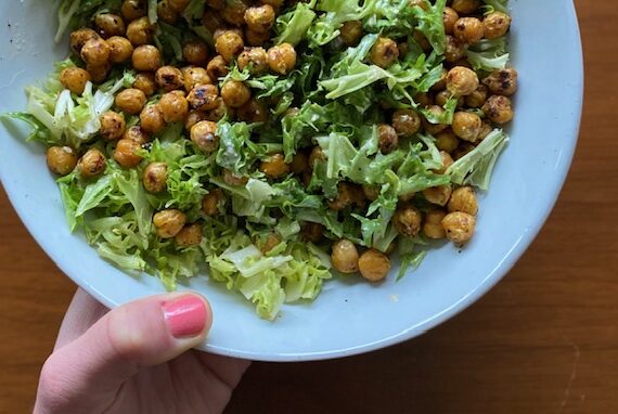 Recipe: Crispy Chickenless Chickpeas