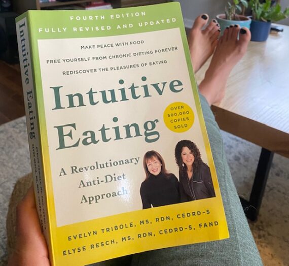 New read: “Intuitive Eating”