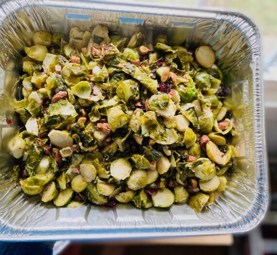 Recipe: Warm Brussels Salad with Roquefort