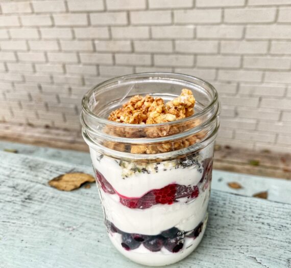 Recipe: 6-Ingredient breakfast protein parfait